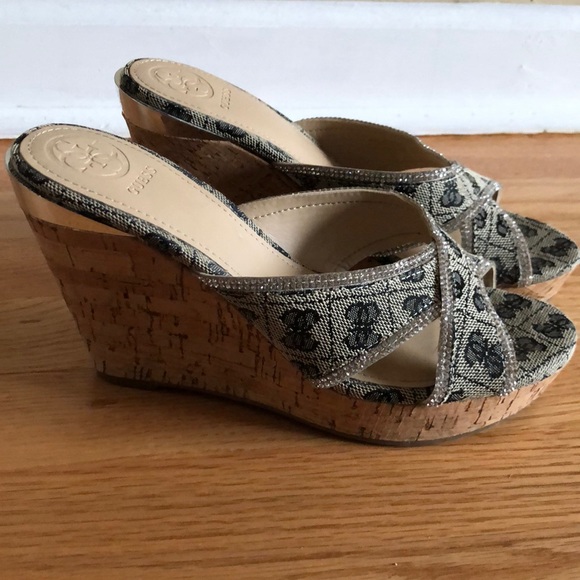 guess eleonora wedge sandal